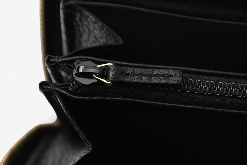 グッチ 財布 GUCCI 長財布/ソーホー インターロッキングG ブラック ラウンドファスナー 598187【中古】