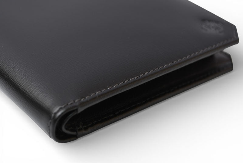 ロエベ 財布 未使用 LOEWE 二つ折り/折財布 アナグラム ブラック メンズ【中古】
