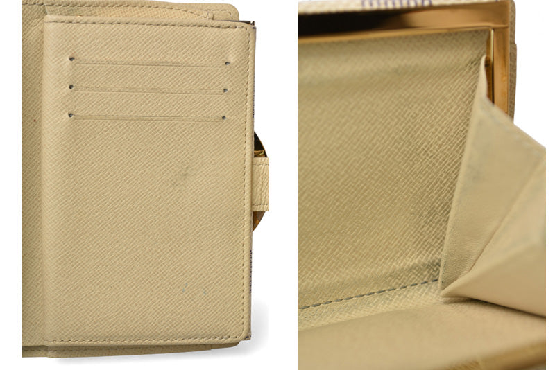 ルイヴィトン 財布 ダミエ・アズール LOUIS VUITTON ポルトフォイユ・ヴィエノワ がま口財布 N61676【中古】