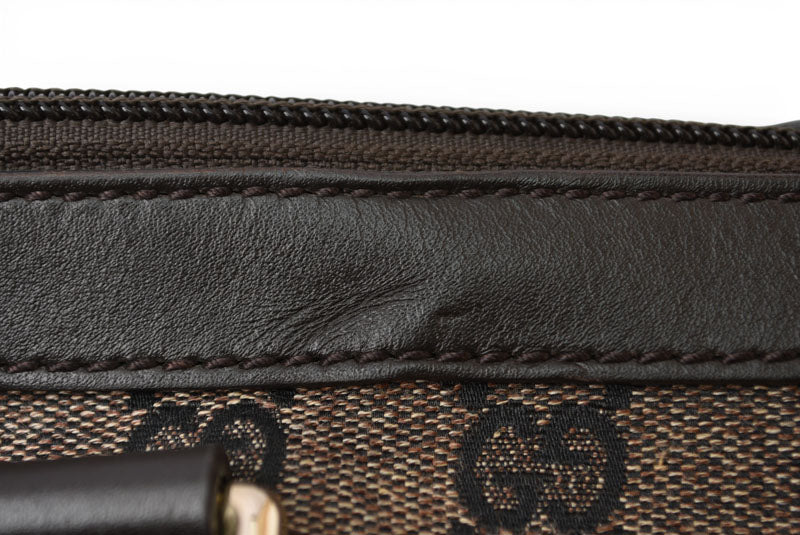 グッチ トートバッグ/ショッピングバッグ GUCCI GGキャンバス GGブラウン/ダークブラウン 272399【中古】
