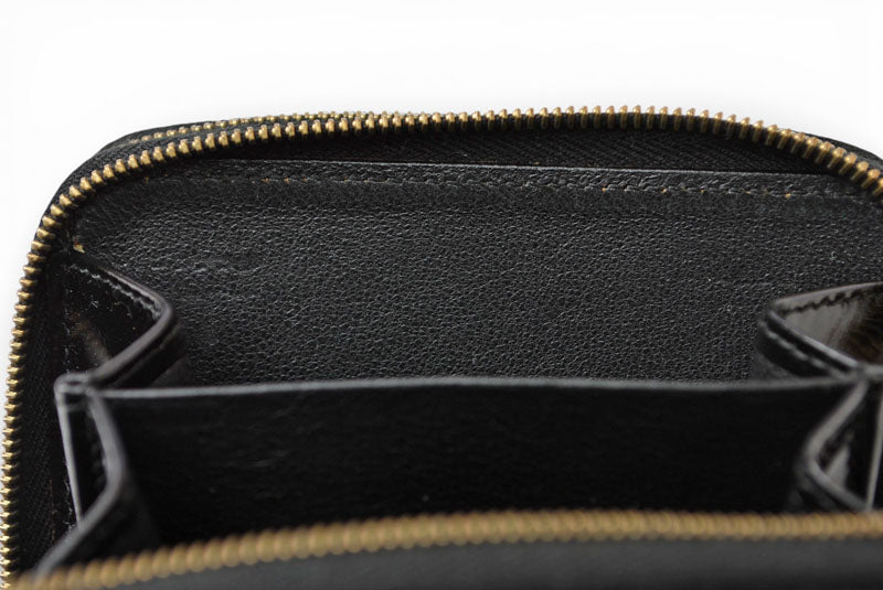 グッチ キーケース兼用コインケース バンブー GUCCI 6連 ヴィンテージ ユニセックス ブラック【中古】