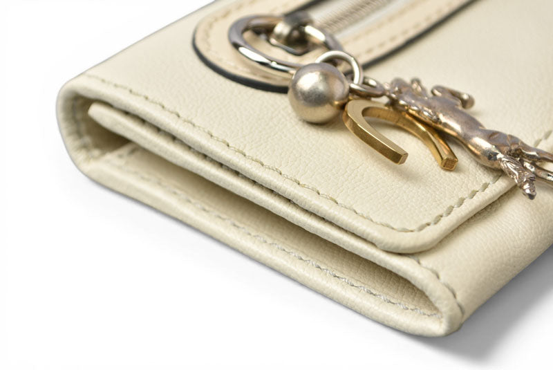 クロエ 財布/長財布 Chloe 財布 ヴィンテージ ケララ ホースチャーム オフホワイト 7AP301【中古】