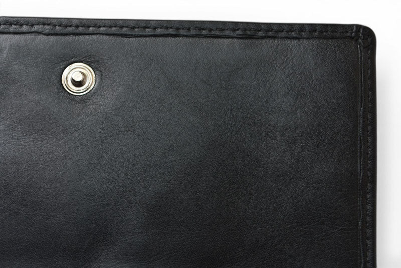 シャネル 財布/二つ折 CHANEL 折財布 カンボン A26722 ブラック/ブラック【中古】