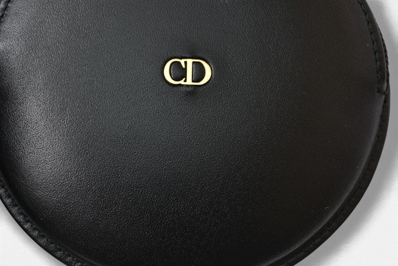 クリスチャンディオール ヴィンテージ コインケース/小銭入れ Christian Dior 財布 ブラック【中古】