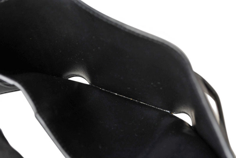 セリーヌ 財布/ミニ財布 CELINE 三つ折り財布 ファイン ストラップウォレット/トリオンフキャンバス ブラック/ブラウン【中古】