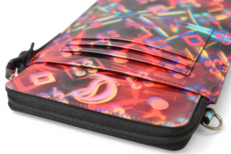 クリスチャンルブタン ショルダーバッグ ルビラB 1225019 Christian Louboutin レッド マルチカラー エナメル ミニポシェット スマホショルダー メンズ レディース【中古】