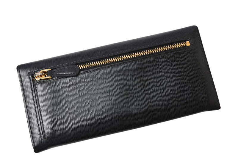 プラダ 財布 PRADA 長財布 1MH132 SAFFIANO NERO/ブラック【中古】
