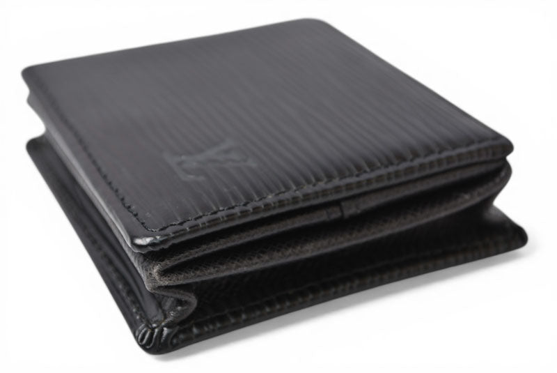 ルイヴィトン コインケース/小銭入れ ヴィンテージ LOUIS VUITTON エピ ポルトモネ ボワット ブラック M63692【中古】