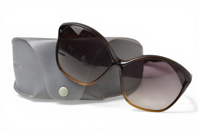 ミュウミュウ サングラス ブラウン SMU15H グラデーション レディース UVカット MIU MIU【中古】