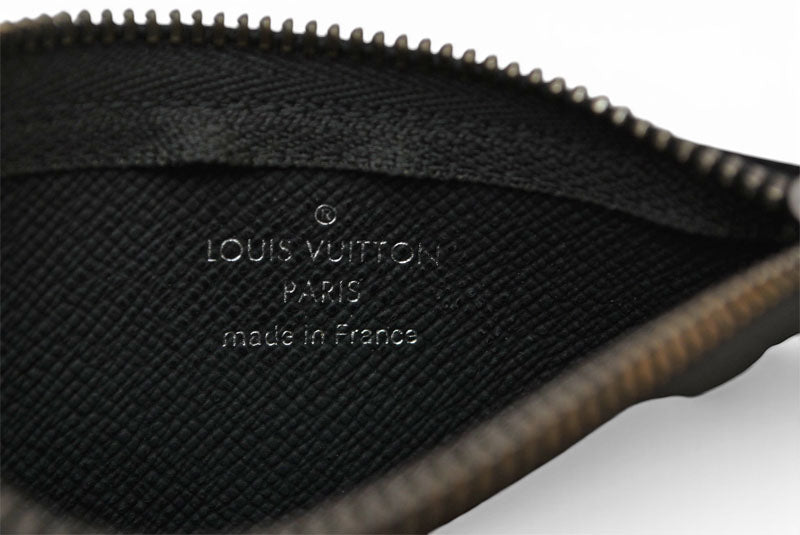 ルイヴィトン 小銭入れ/キーケース/コインケース LOUIS VUITTON モノグラム・エクリプス ポシェット・クレ M80905 小銭入れ【中古】
