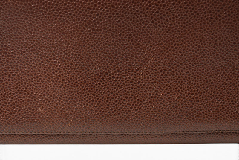 シャネル チェーンショルダーバッグ/トートバッグ CHANEL ココマーク キャビアスキン ブラウン/ゴールド【中古】