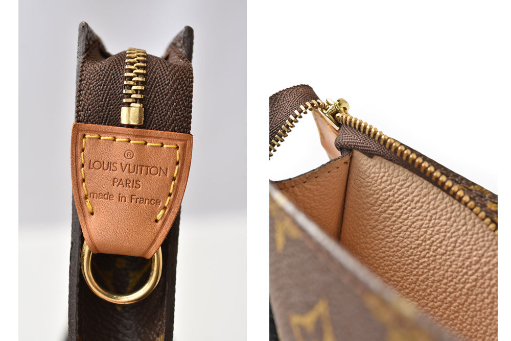 ルイヴィトン 化粧ポーチ/マルチポーチ LOUIS VUITTON バケツ型バッグ ポーチのみ M42238 ヴィンテージ/廃番【中古】