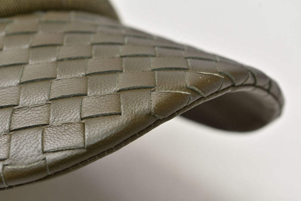 ボッテガヴェネタ キャップ/帽子 BOTTEGA VENETA メンズ ベースボールキャップ アーミーグリーン 495486【中古】