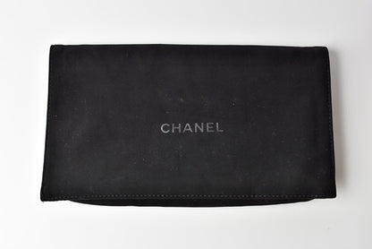 シャネル チェーンウォレット/ショルダーバッグ/長財布/クラッチ CHANEL ラムスキン ピンク シルバー金具
