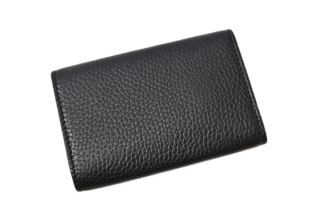 グッチ キーケース/キーホルダー GUCCI 6連 レザー GGロゴ ブラック/シルバー 473924