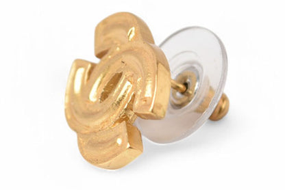 シャネル ピアス CHANEL アクセサリー CCマーク ゴールド 01P【中古】