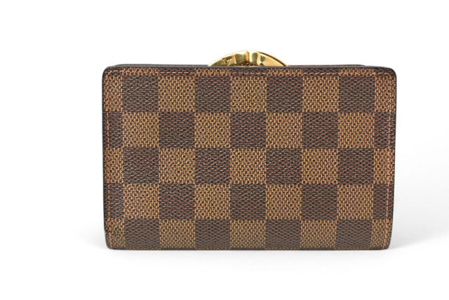 ルイヴィトン 財布 LOUIS VUITTON がま口財布 旧モデル/ポルトフォイユヴィエノワ N61674 ダミエ