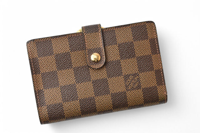 ルイヴィトン 財布 LOUIS VUITTON がま口財布 旧モデル/ポルトフォイユヴィエノワ N61674 ダミエ