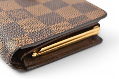 ルイヴィトン 財布 LOUIS VUITTON がま口財布 旧モデル/ポルトフォイユヴィエノワ N61674 ダミエ