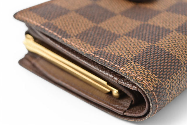 ルイヴィトン 財布 LOUIS VUITTON がま口財布 旧モデル/ポルトフォイユヴィエノワ N61674 ダミエ