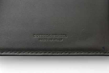 ボッテガヴェネタ 財布/マネークリップ BOTTEGA VENETA 折財布/札入れ カーフ 123180 ブラック