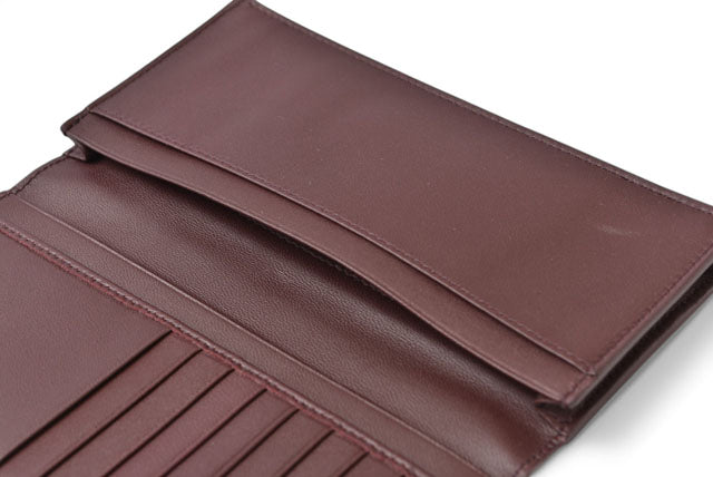 ボッテガヴェネタ 財布/札入れ メンズ BOTTEGA VENETA 長財布 イントレチャート ボルドー