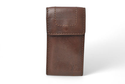 ルイヴィトン キーケース/キーポーチ/小物入れ キーレス収納 LOUIS VUITTON ヴィンテージ ミニポーチ/ユタ M92539 カフェ【中古】