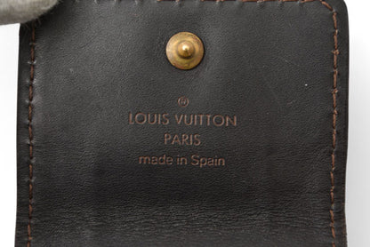 ルイヴィトン キーケース/キーポーチ/小物入れ キーレス収納 LOUIS VUITTON ヴィンテージ ミニポーチ/ユタ M92539 カフェ【中古】