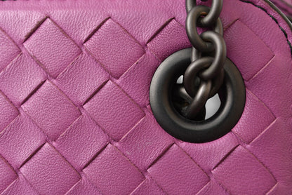 ボッテガヴェネタ ハンドバッグ/ショルダーバッグ 2way BOTTEGA VENETA バッグ 巾着 パープル【中古】