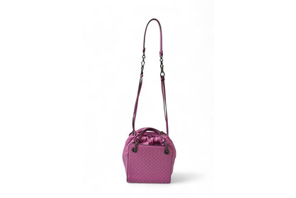 ボッテガヴェネタ ハンドバッグ/ショルダーバッグ 2way BOTTEGA VENETA バッグ 巾着 パープル【中古】
