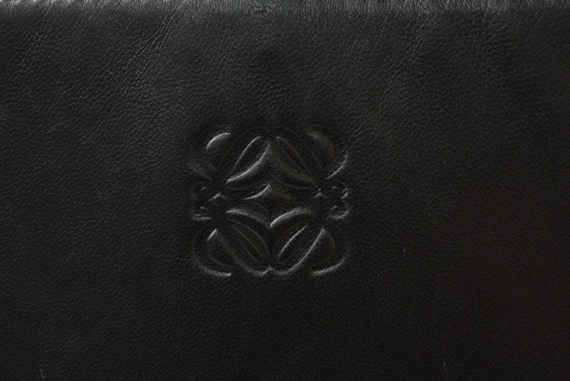 ロエベ ハンドバッグ/スモール LOEWE ヴィンテージ バッグ シープスキン ブラック【中古】