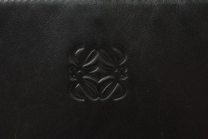 ロエベ ハンドバッグ/スモール LOEWE ヴィンテージ バッグ シープスキン ブラック【中古】