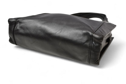 ロエベ ハンドバッグ/スモール LOEWE ヴィンテージ バッグ シープスキン ブラック【中古】