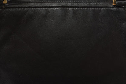 ロエベ ハンドバッグ/スモール LOEWE ヴィンテージ バッグ シープスキン ブラック【中古】