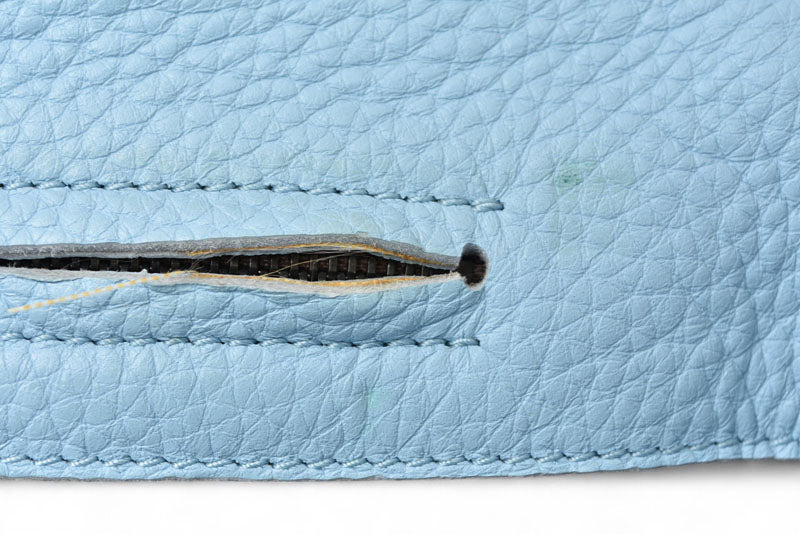 ボッテガヴェネタ ミニボストン/ショルダーバッグ 2way BOTTEGA VENETA バッグ イントレチャート スカイブルー【中古】