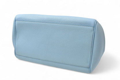 ボッテガヴェネタ ミニボストン/ショルダーバッグ 2way BOTTEGA VENETA バッグ イントレチャート スカイブルー【中古】