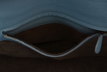 ボッテガヴェネタ ミニボストン/ショルダーバッグ 2way BOTTEGA VENETA バッグ イントレチャート スカイブルー【中古】