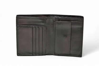 ボッテガヴェネタ 財布/二つ折り財布 BOTTEGA VENETA 折財布 イントレチャート ブラック 169731【中古】