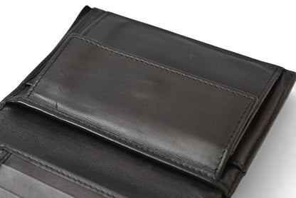 ボッテガヴェネタ 財布/二つ折り財布 BOTTEGA VENETA 折財布 イントレチャート ブラック 169731【中古】