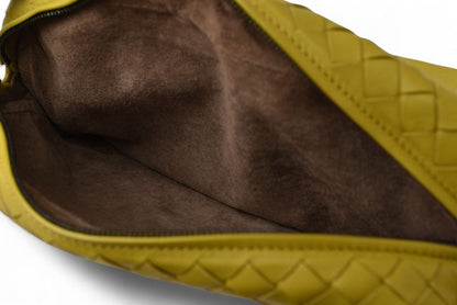 ボッテガヴェネタ ショルダーバッグ/クラッチバッグ 2way BOTTEGA VENETA ショルダーチェーン付 マスタード【中古】
