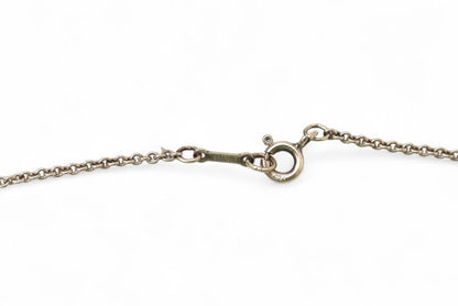 ティファニー ネックレス/ペンダント シルバー TIFFANY&Co. エルサ・ペレッティ ン ビーンモチーフ 幅2.0cm【中古】