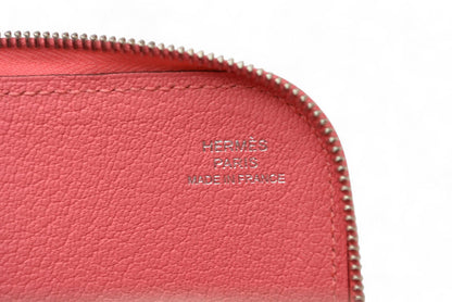 エルメス 財布/ミニポーチ HERMES リミックス コンバイン デュオ A刻印 ローズアザレ/オレンジポピー【中古】