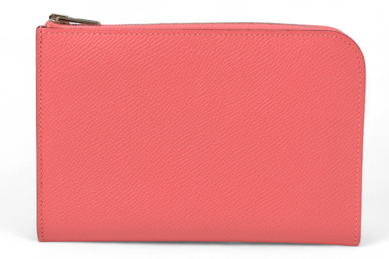 エルメス 財布/ミニポーチ HERMES リミックス コンバイン デュオ A刻印 ローズアザレ/オレンジポピー【中古】