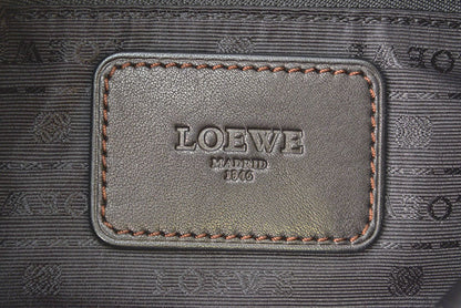 ロエベ ショルダーバッグ/クロスボディ アナグラム LOEWE バッグ ダークブラウン ヴィンテージ【中古】