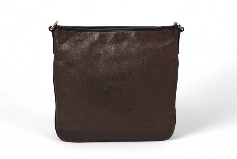 ロエベ ショルダーバッグ/クロスボディ アナグラム LOEWE バッグ ダークブラウン ヴィンテージ【中古】