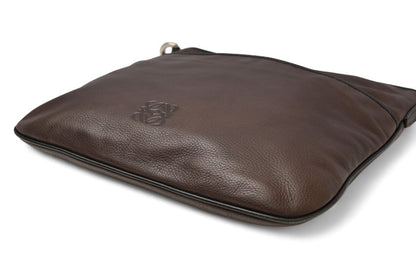 ロエベ ショルダーバッグ/クロスボディ アナグラム LOEWE バッグ ダークブラウン ヴィンテージ【中古】