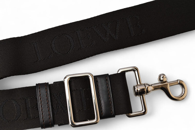 ロエベ ショルダーバッグ/クロスボディ アナグラム LOEWE バッグ ダークブラウン ヴィンテージ【中古】