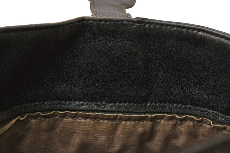 ボッテガヴェネタ ショルダーバッグ/メッセンジャーバッグ BOTTEGA VENETA クロスボディ イントレチャートVN ブラック/グレー 【中古】