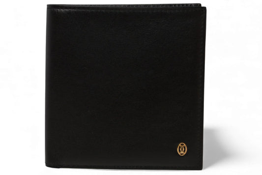 カルティエ 財布/札入れ メンズ 二つ折り Cartier 折財布 レザー パシャ ドゥ カルティエ ブラック L3000137