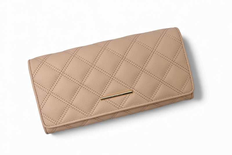 ニナリッチ 財布 NINA RICCI 長財布 レザー レディース ルクソール ベージュ 085190410 未使用【中古】